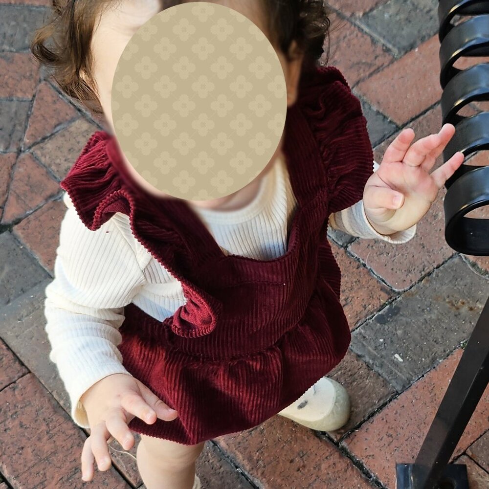 Old Navy Baby Girl Corduroy Romper 12-18M